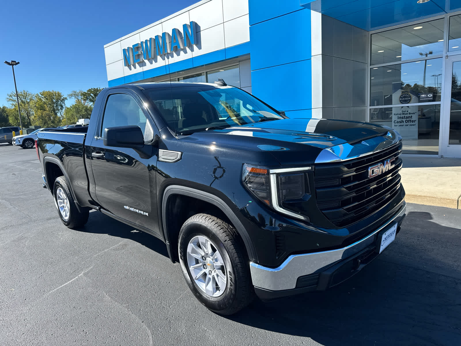 Onyx Black 2024 GMC Sierra 1500 Pickup Truck Four-Wheel Drive 8-Speed Automatic
