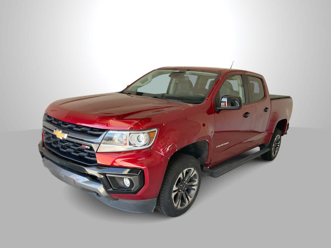 Cherry Red Tintcoat 2021 Chevrolet Colorado Pickup Truck Four-Wheel Drive 8-Speed Automatic