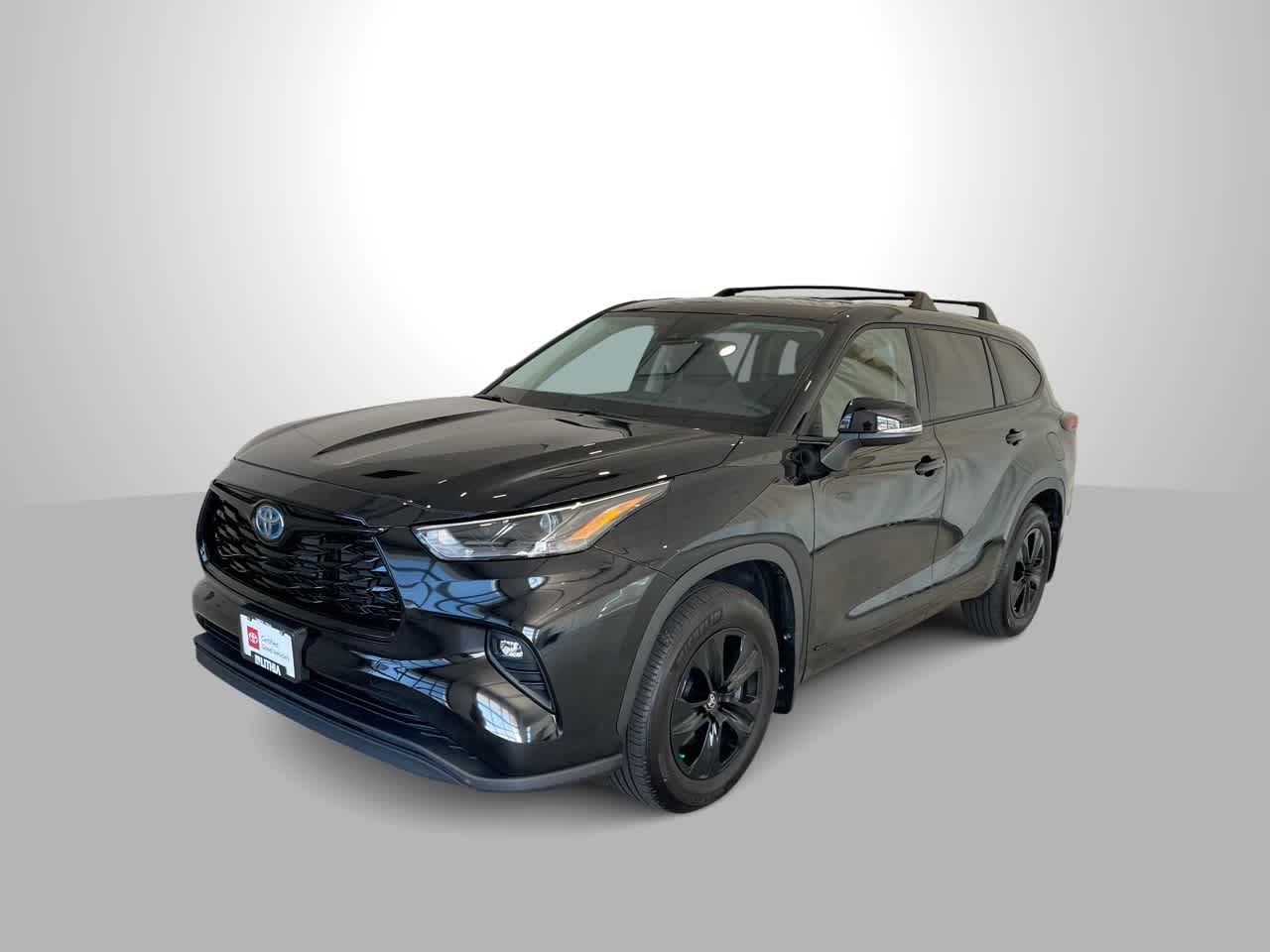 Midnight Black Metallic 2024 Toyota Highlander Hybrid SUV / Crossover All-Wheel Drive Continuously Variable Transmission