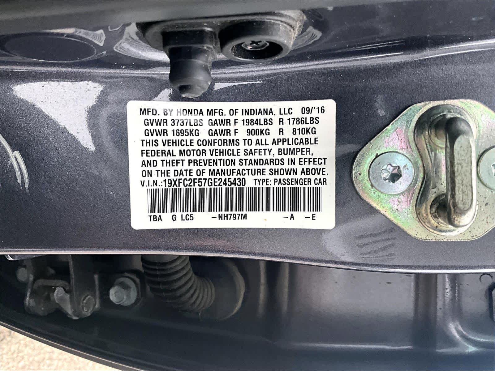 used 2016 Honda Civic Sedan car, priced at $12,997