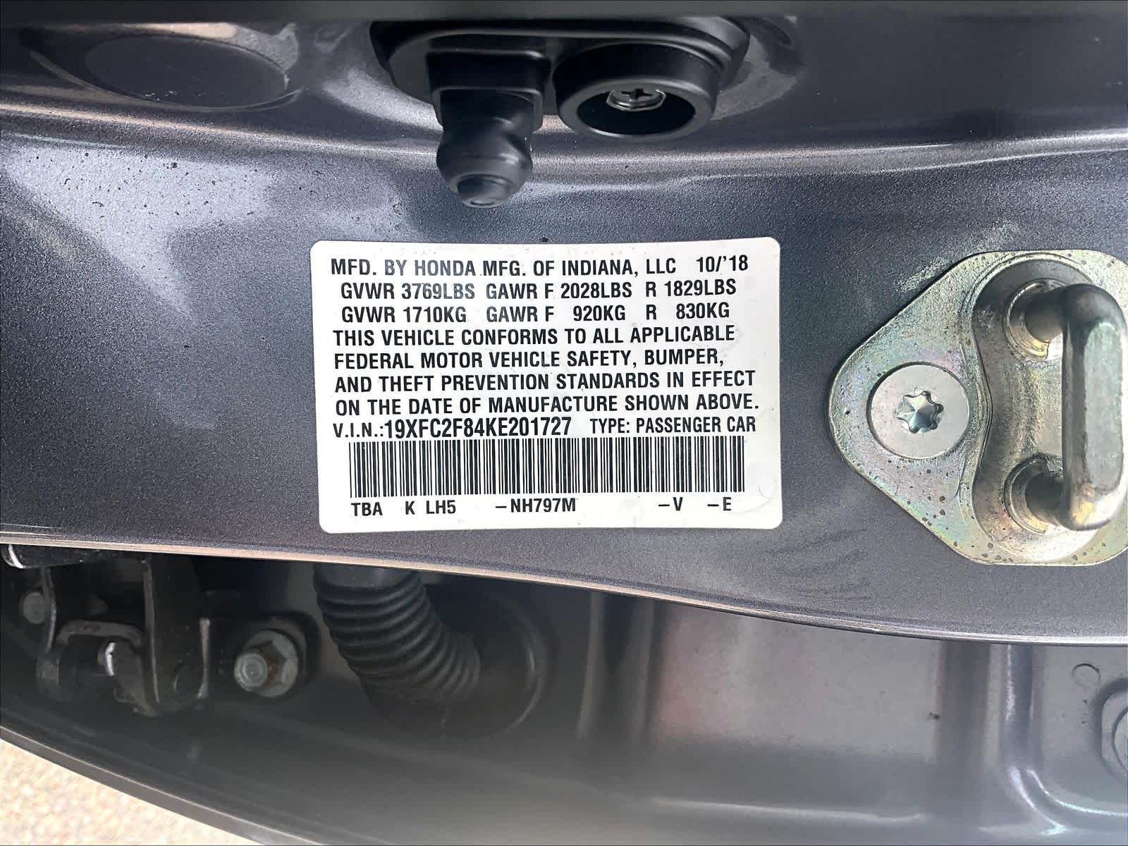 used 2019 Honda Civic Sedan car, priced at $19,250