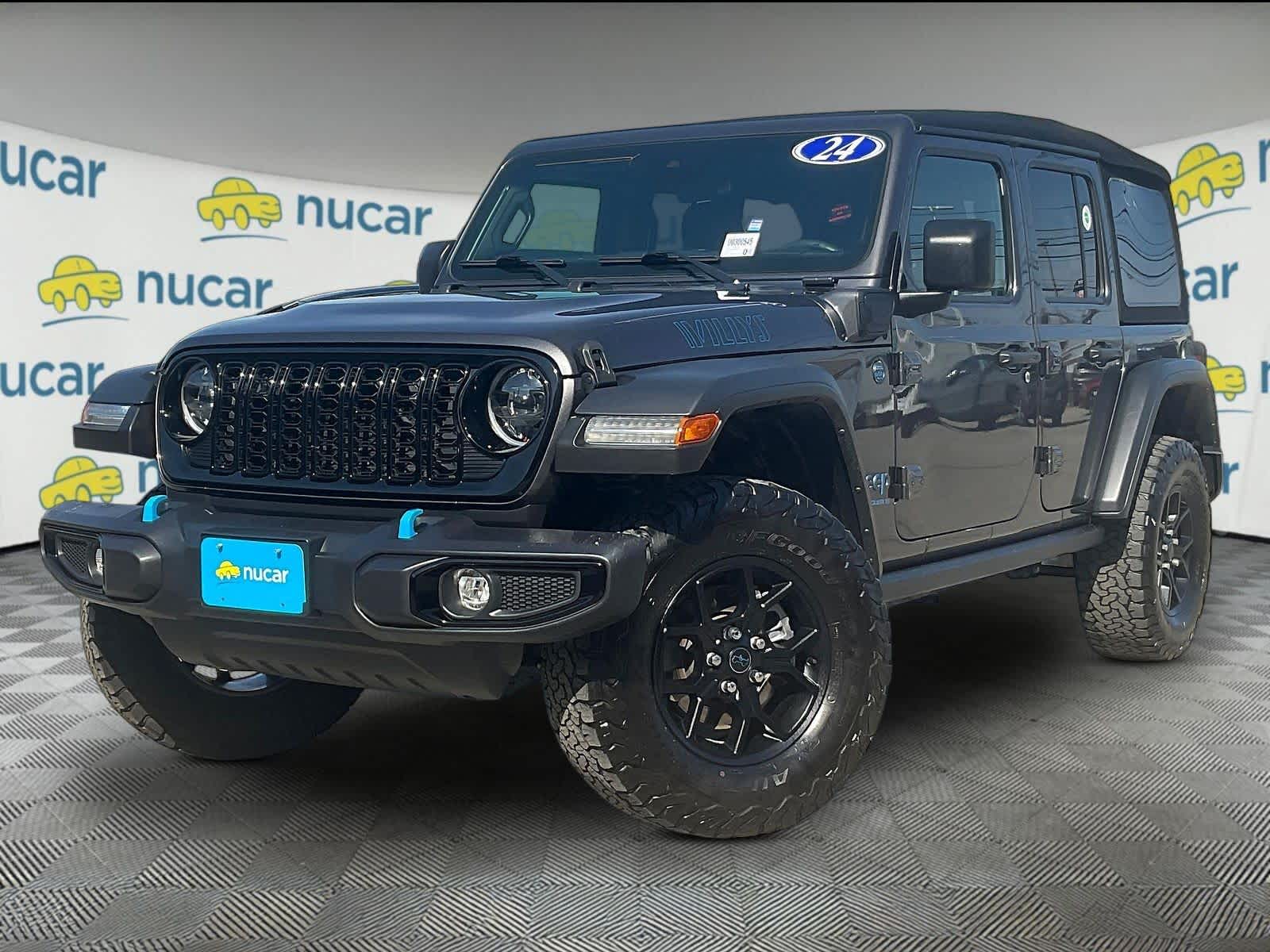 used 2024 Jeep Wrangler 4xe car, priced at $29,557