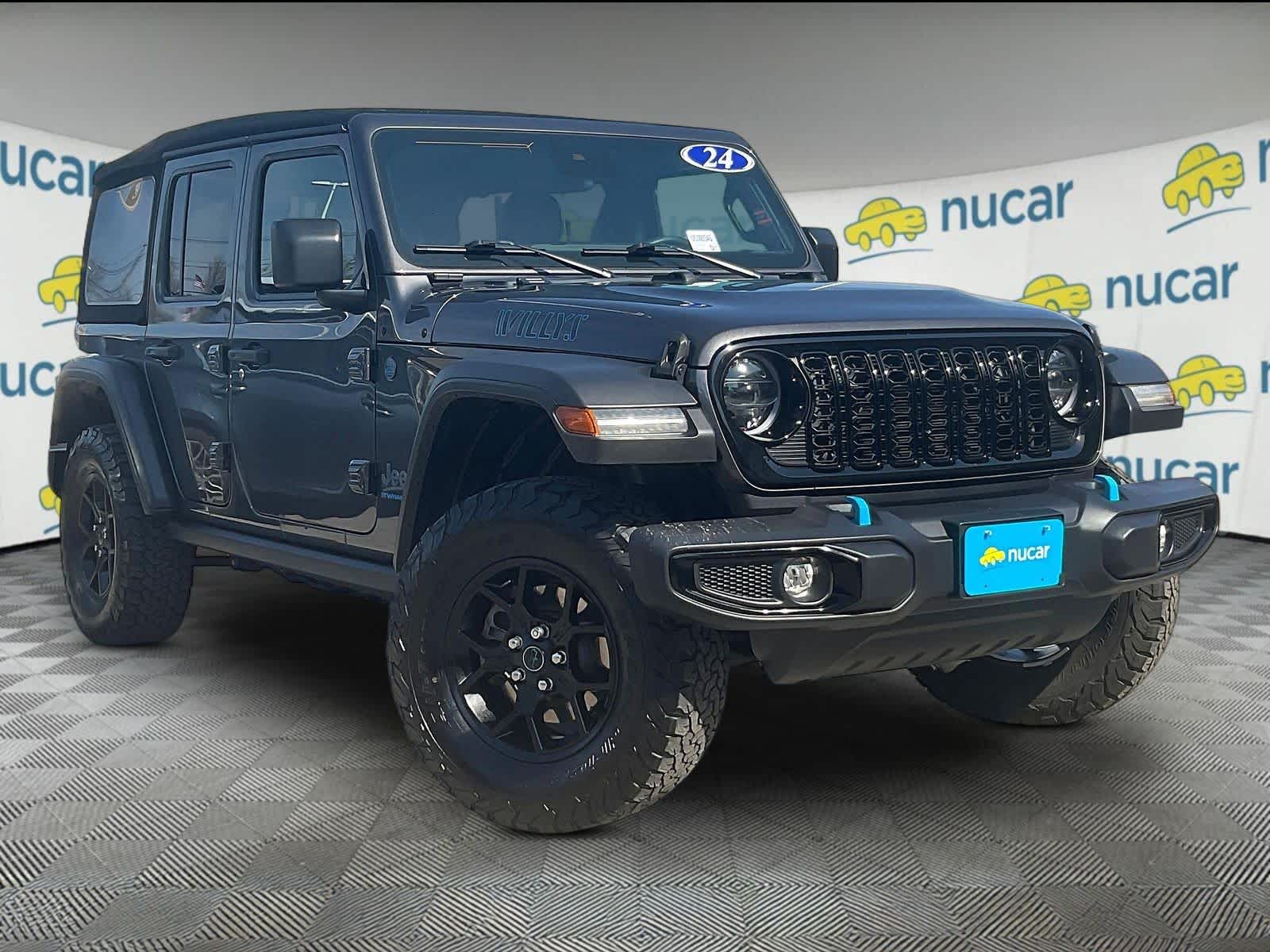 used 2024 Jeep Wrangler 4xe car, priced at $29,557