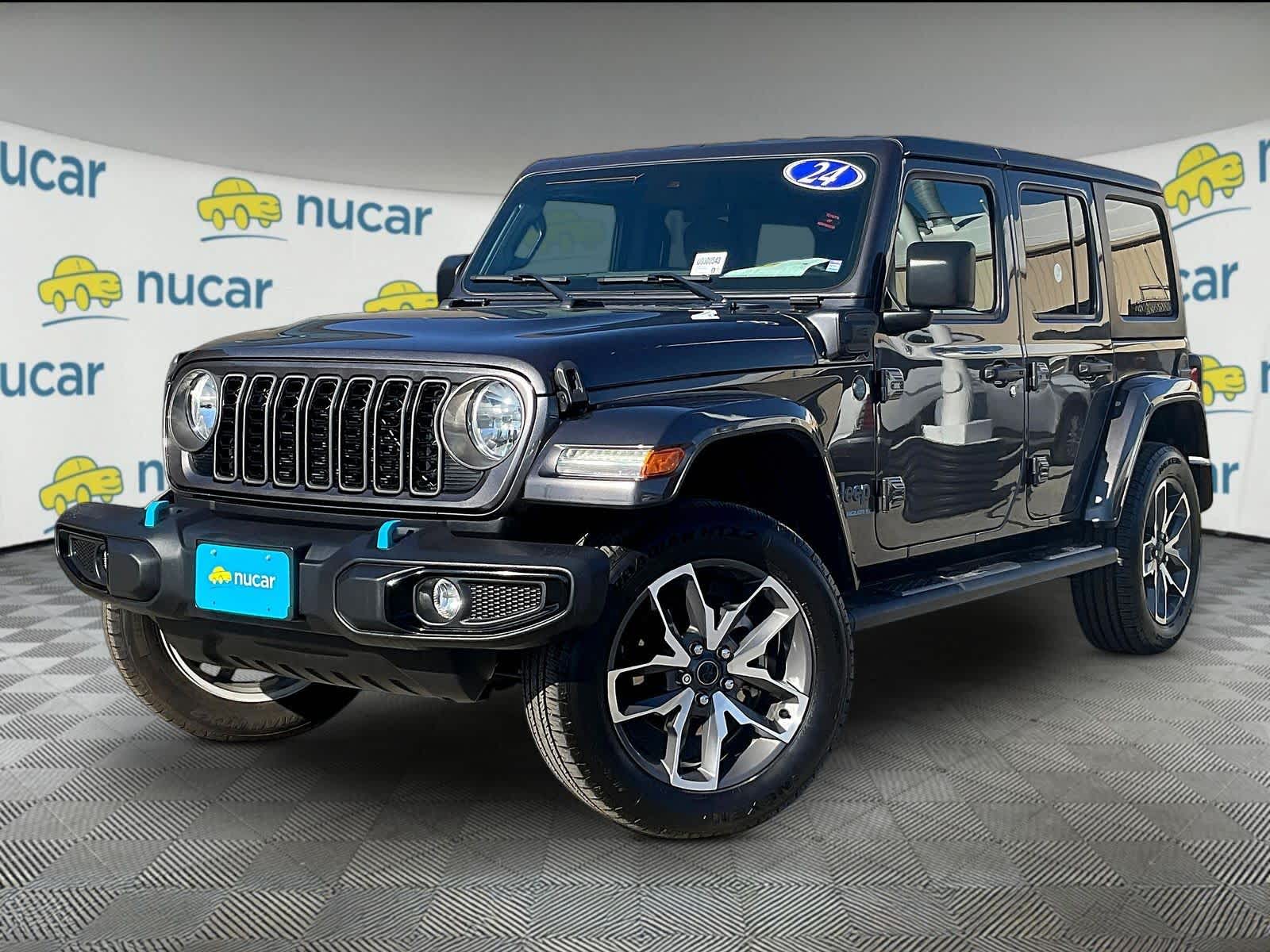 used 2024 Jeep Wrangler 4xe car, priced at $28,997