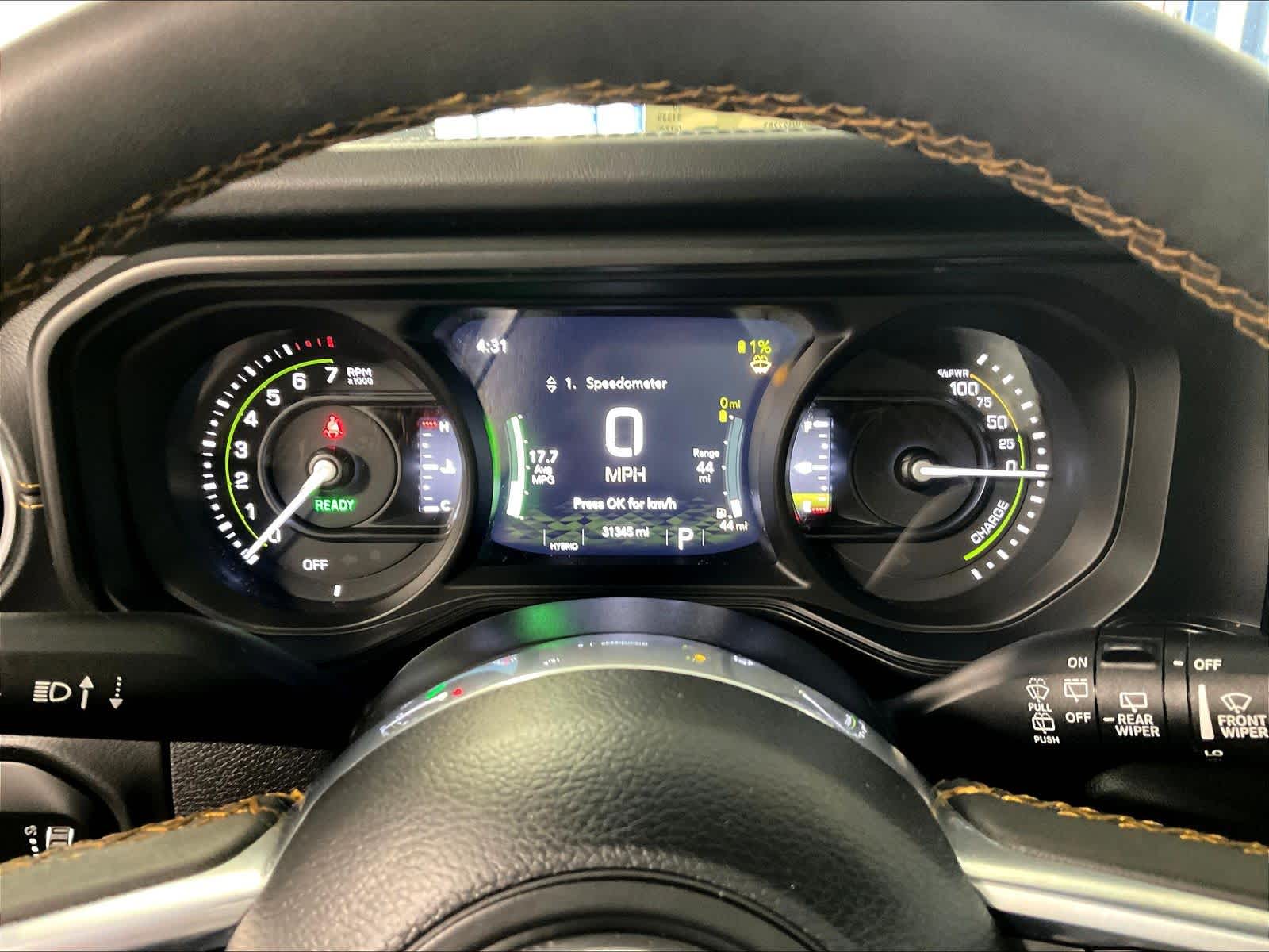 used 2024 Jeep Wrangler 4xe car, priced at $31,499