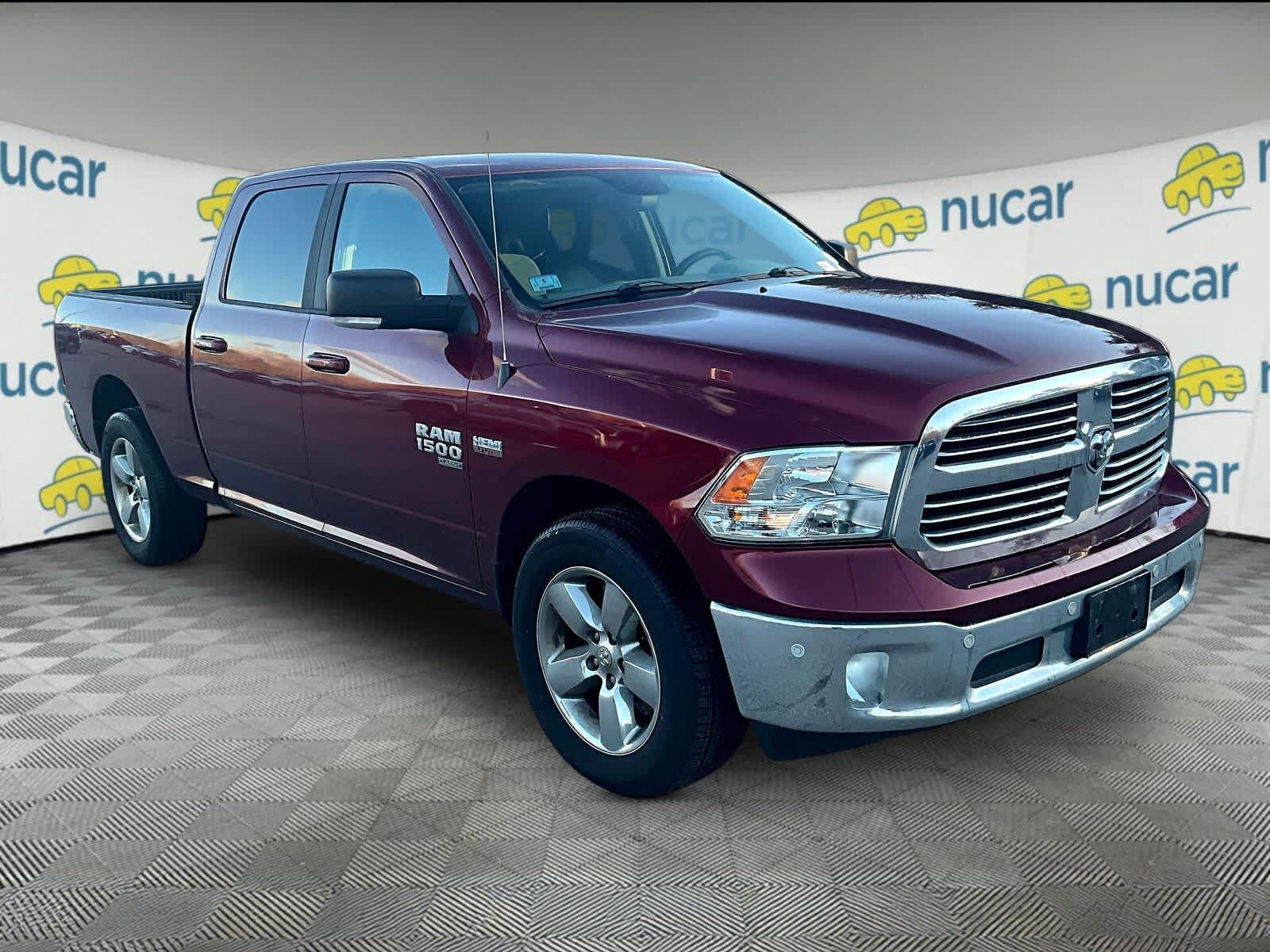 Delmonico Red Pearlcoat 2019 RAM 1500 Classic Big Horn Crew Cab 4WD Pickup Truck Four-Wheel Drive 8-Speed Automatic
