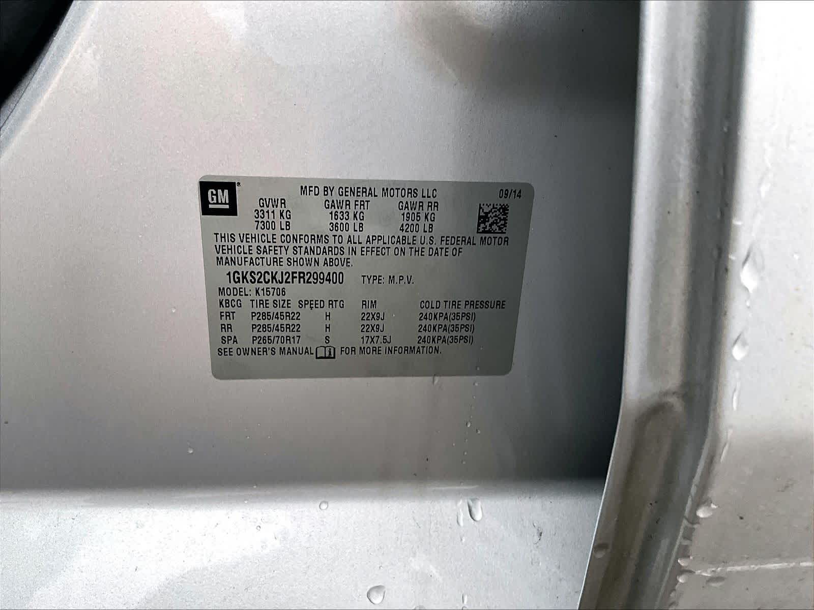 used 2015 GMC Yukon Denali car, priced at $20,427