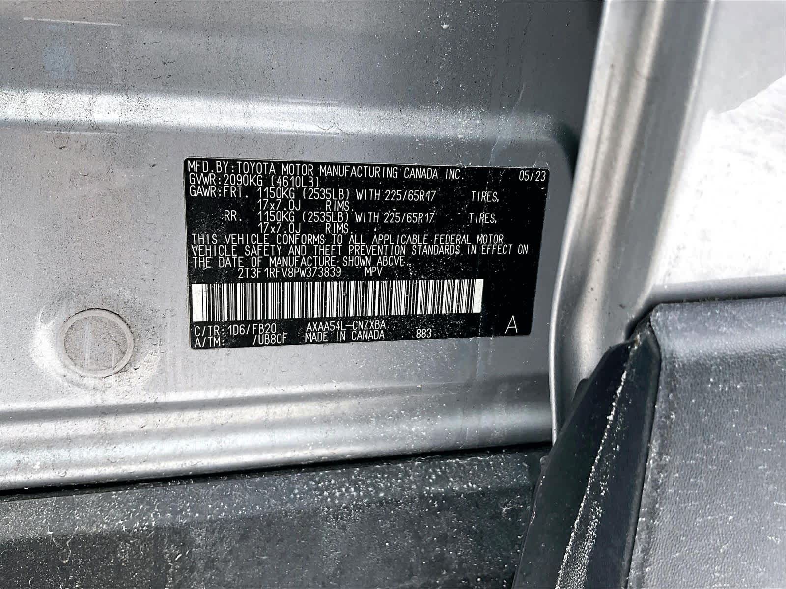 used 2023 Toyota RAV4 car, priced at $25,585