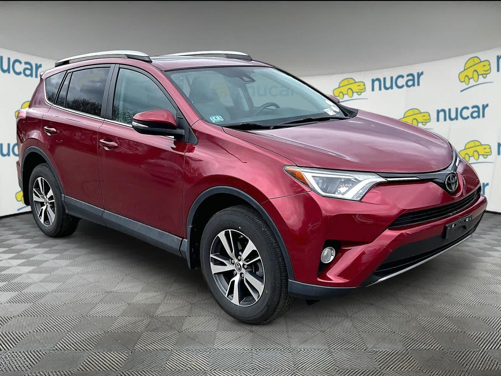 Red (Ruby Flare Pearl) 2018 Toyota RAV4 XLE AWD SUV / Crossover All-Wheel Drive 6-Speed Automatic