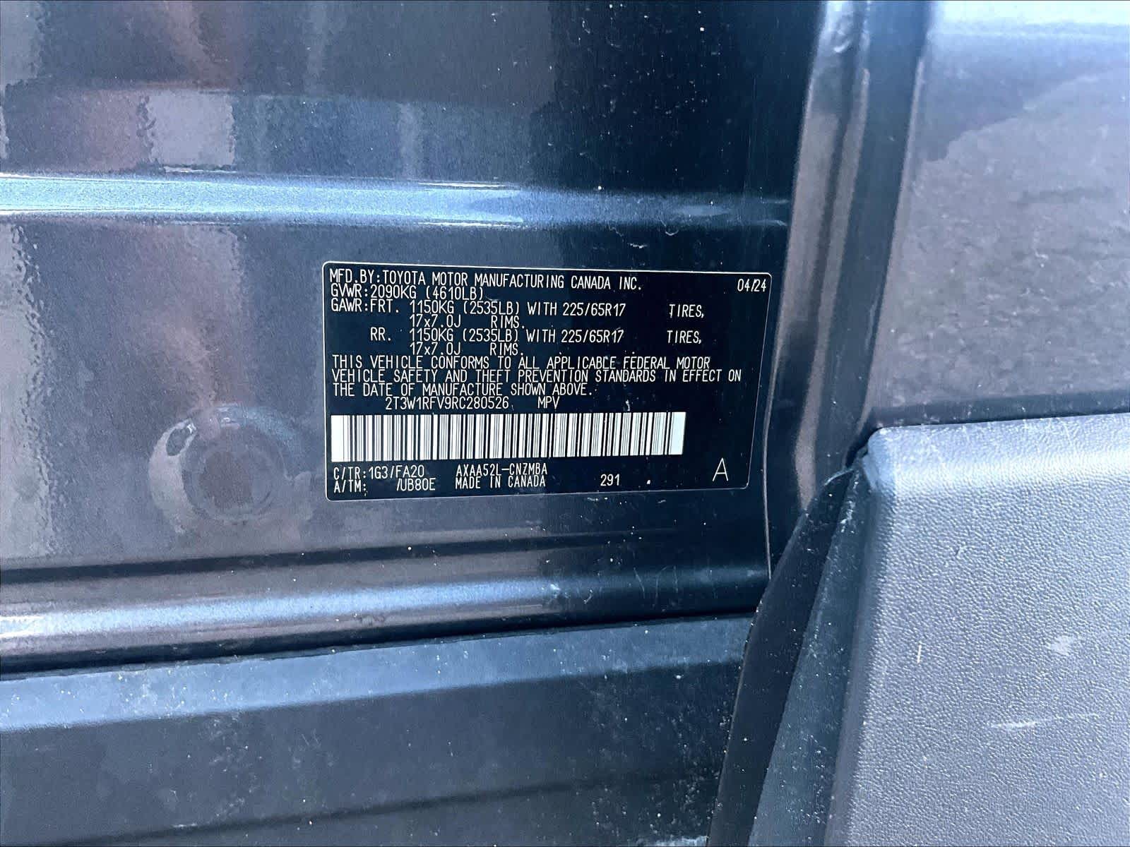 used 2024 Toyota RAV4 car, priced at $28,777