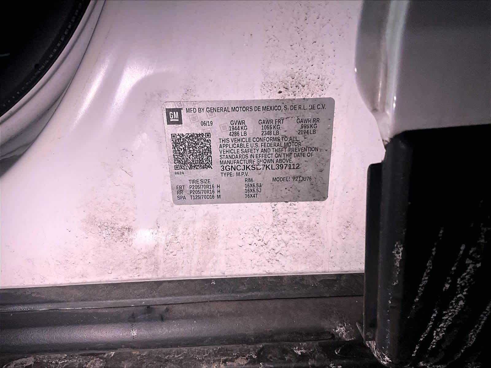 used 2019 Chevrolet Trax car, priced at $8,673