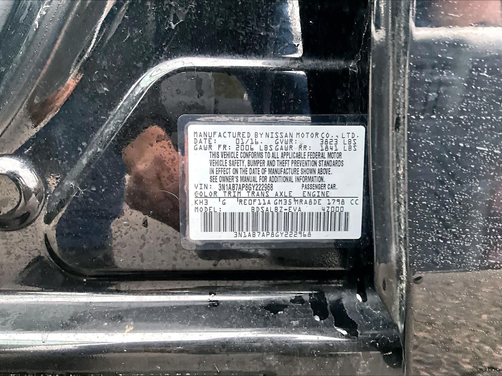 used 2016 Nissan Sentra car, priced at $9,273