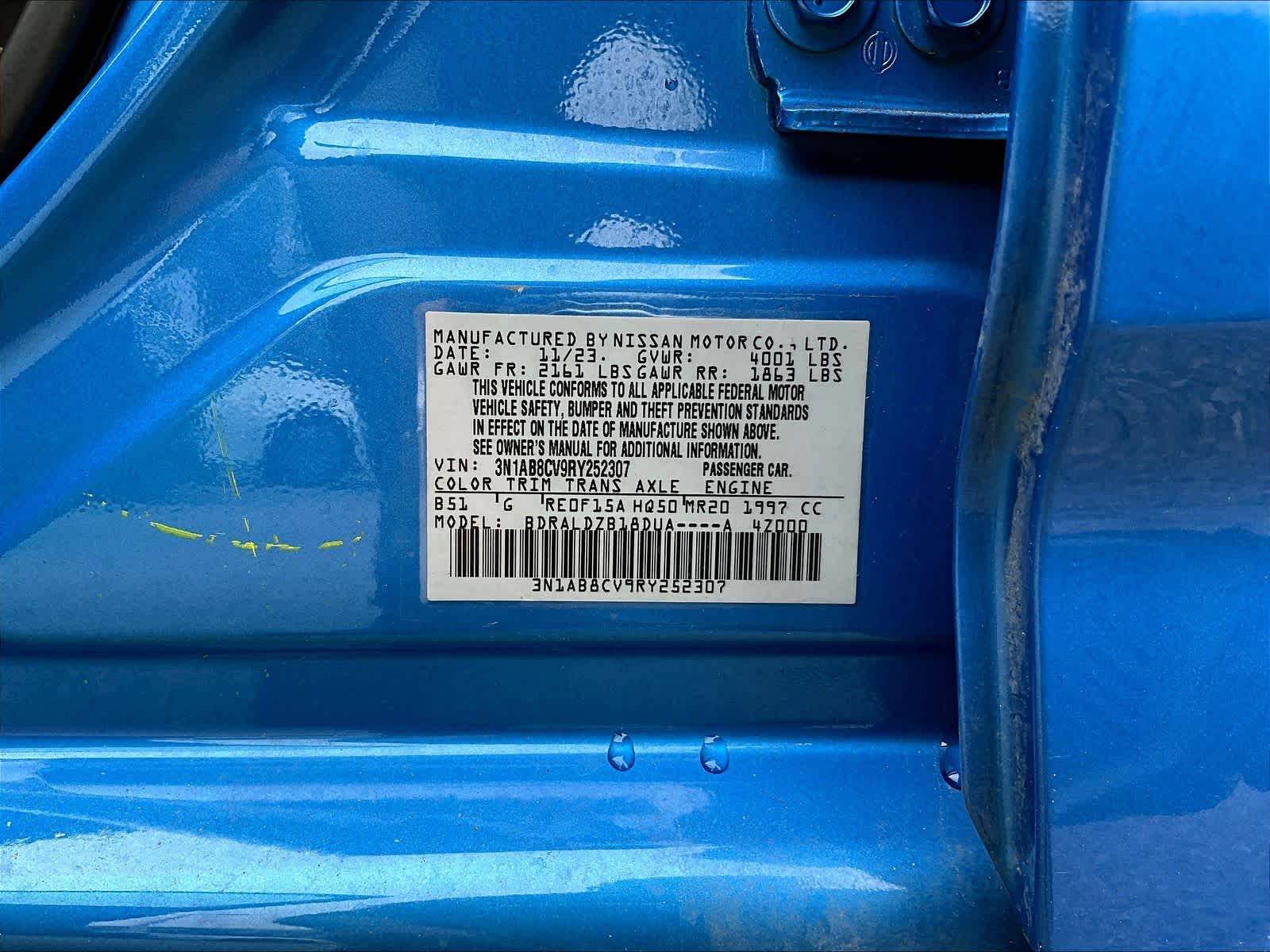 used 2024 Nissan Sentra car, priced at $18,516