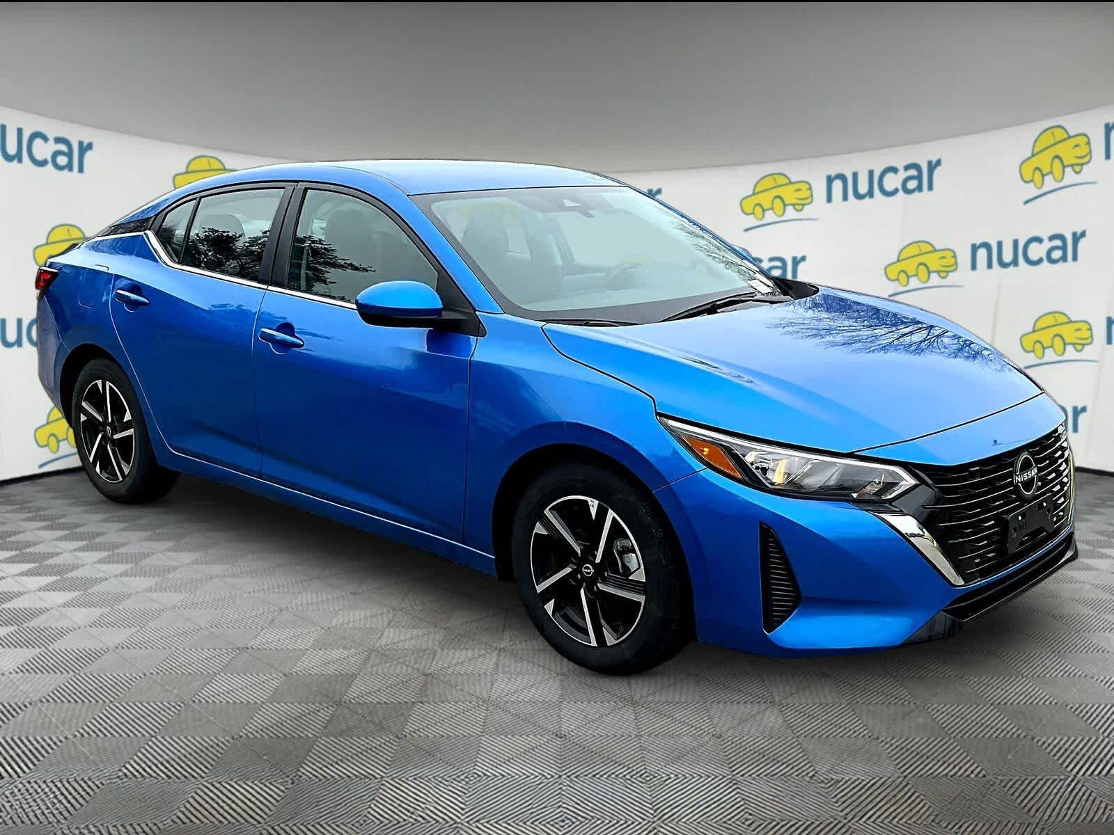 Electric Blue Metallic 2024 Nissan Sentra SV FWD Sedan Front-Wheel Drive Continuously Variable Transmission