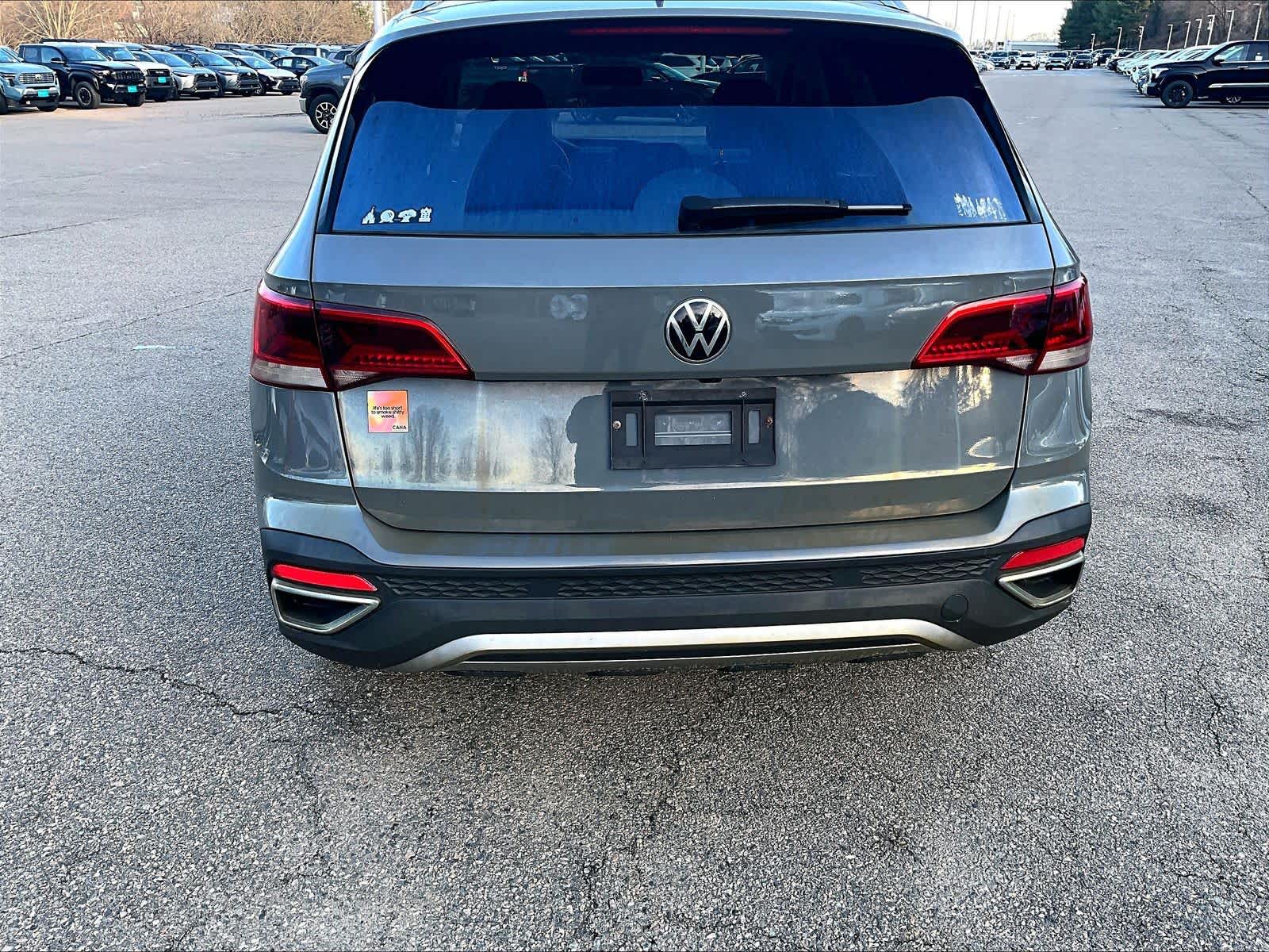 used 2022 Volkswagen Taos car, priced at $18,366