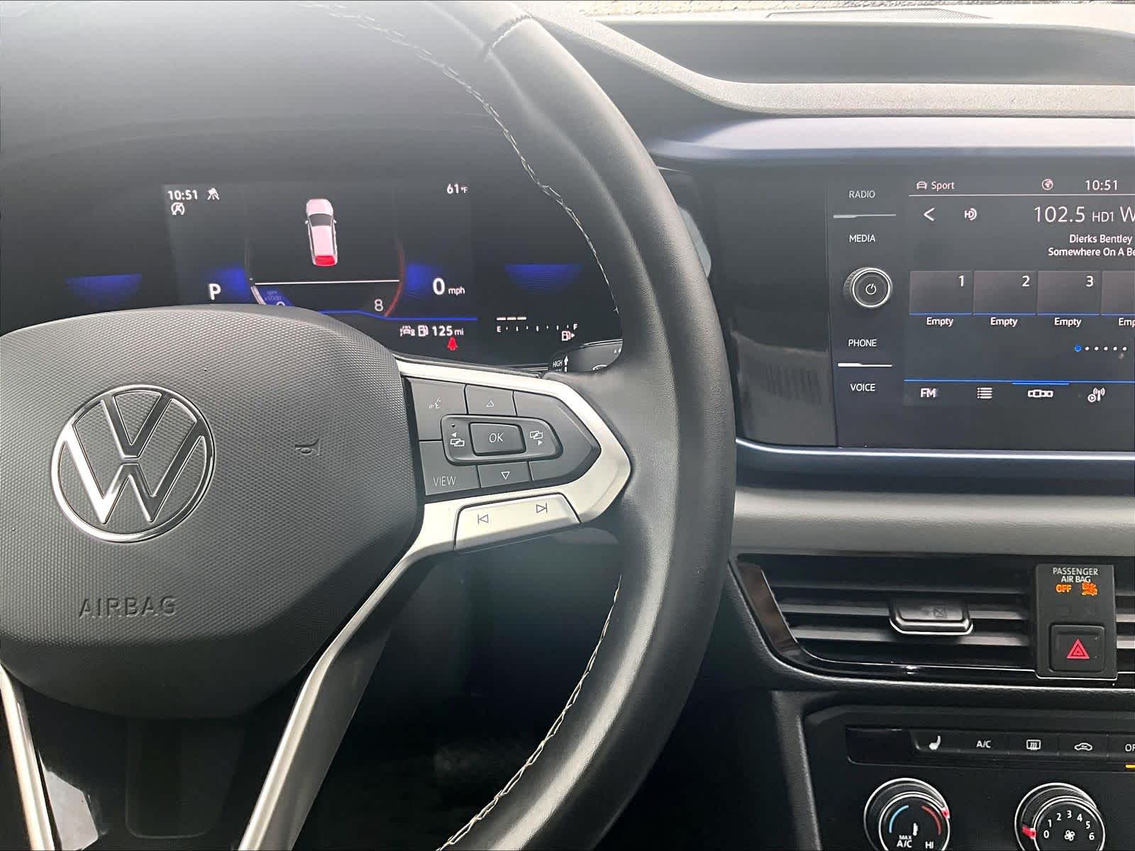 used 2022 Volkswagen Taos car, priced at $17,773