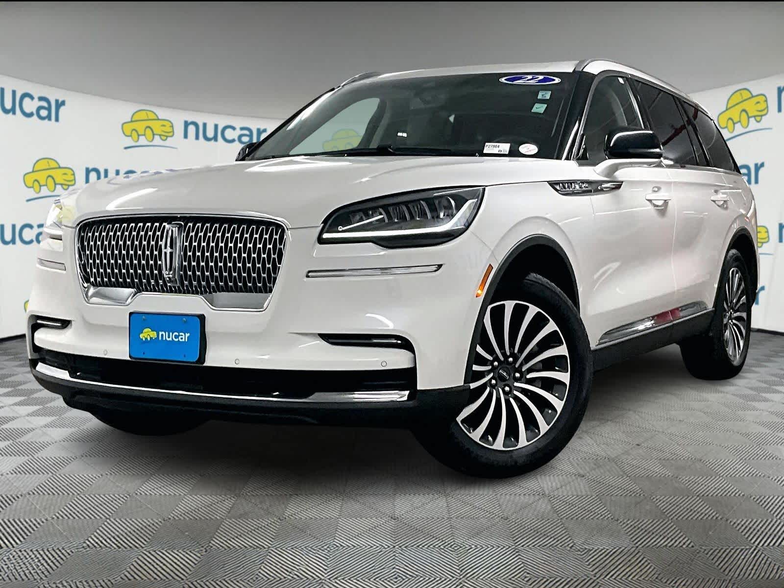 used 2022 Lincoln Aviator car, priced at $39,137