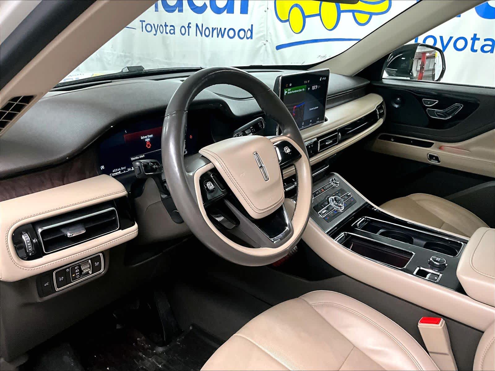 used 2022 Lincoln Aviator car, priced at $39,137