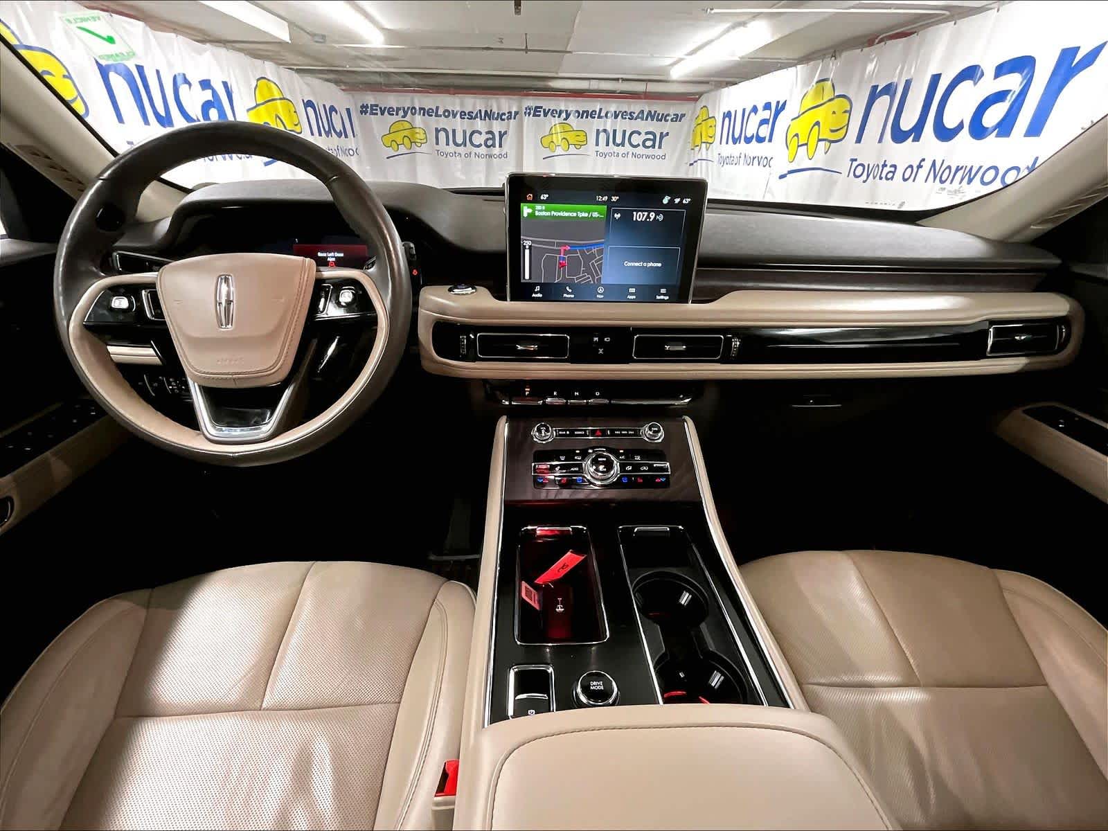 used 2022 Lincoln Aviator car, priced at $39,137