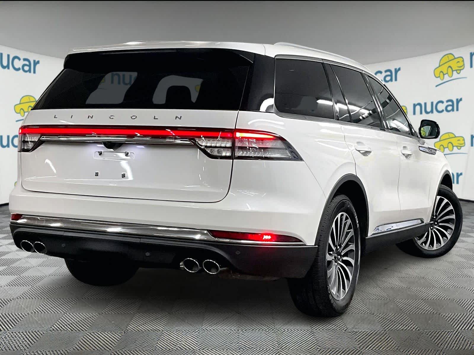 used 2022 Lincoln Aviator car, priced at $39,137