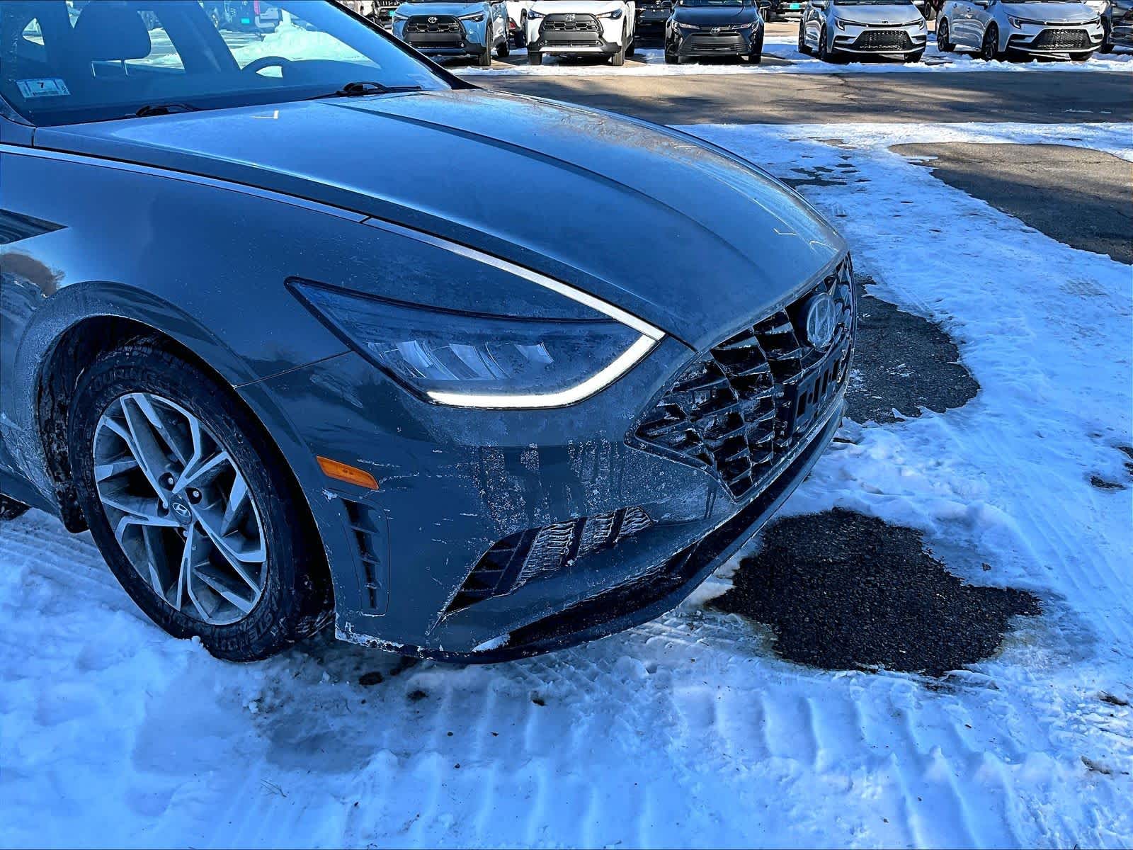 used 2021 Hyundai Sonata car, priced at $16,978