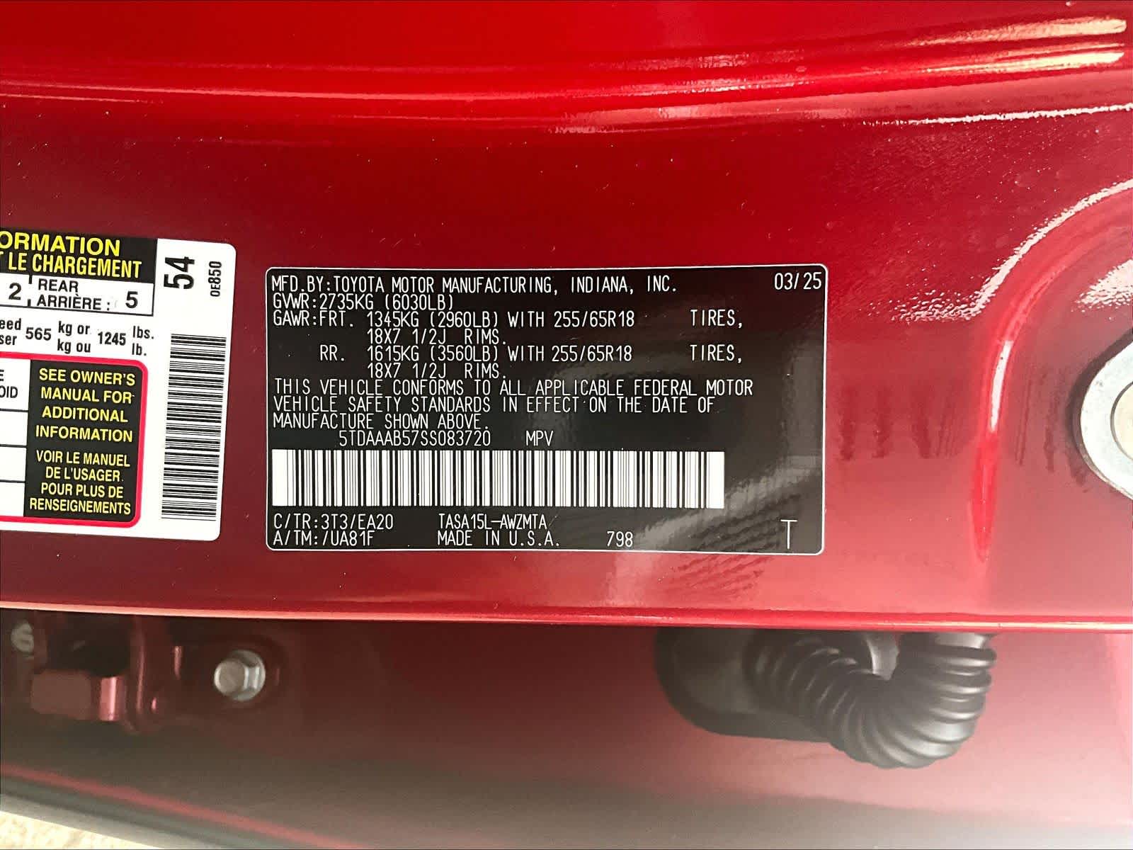 used 2025 Toyota Grand Highlander car, priced at $45,447