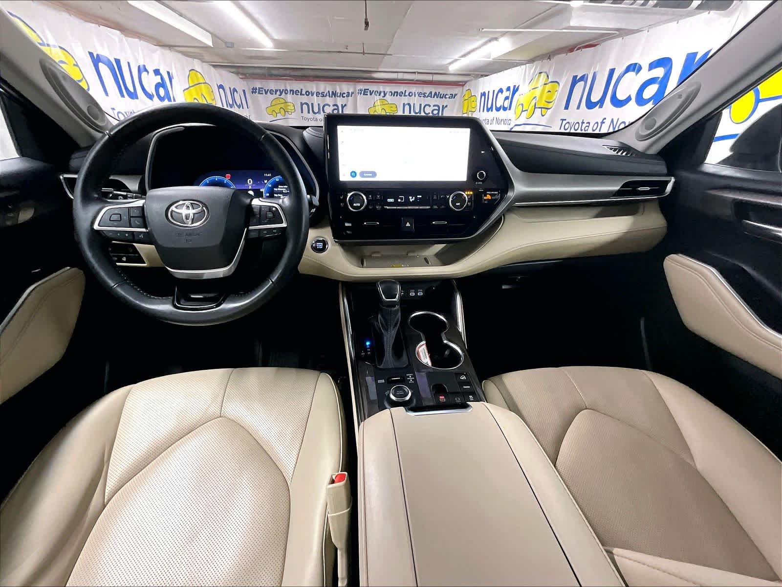 used 2023 Toyota Highlander car, priced at $33,871