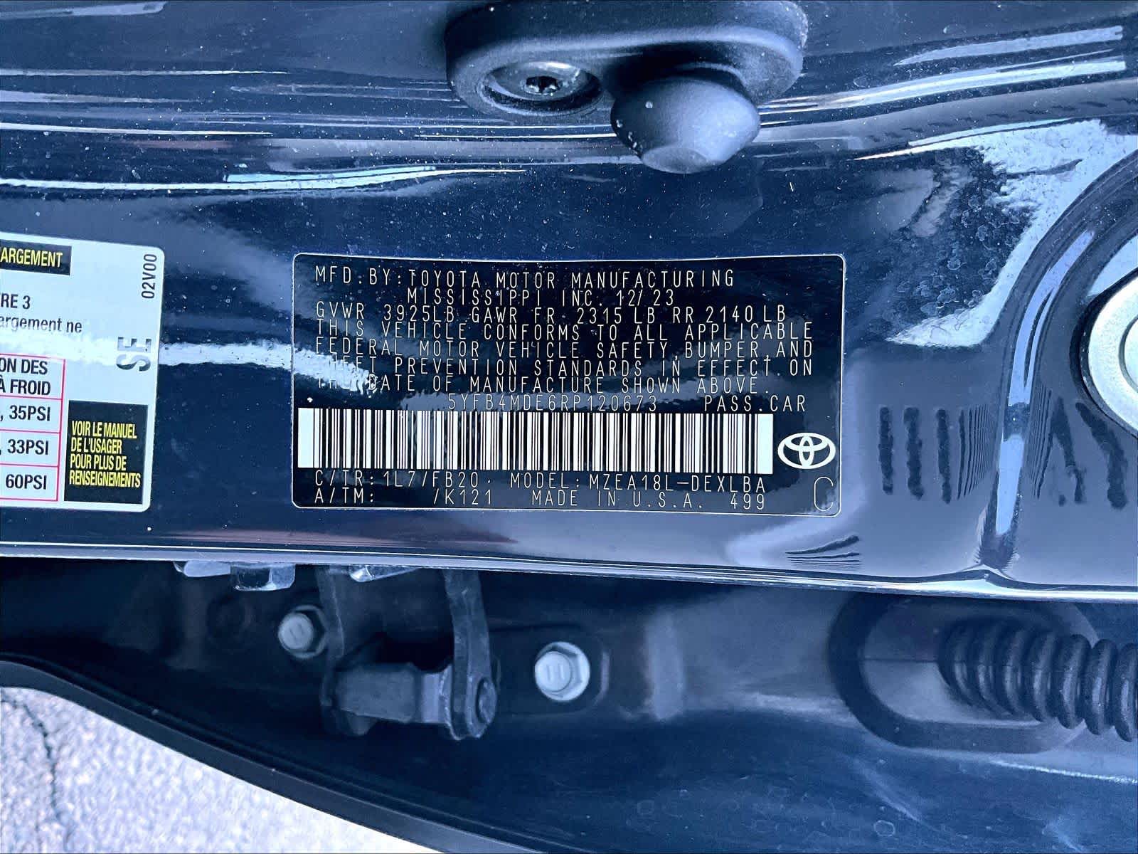 used 2024 Toyota Corolla car, priced at $18,773