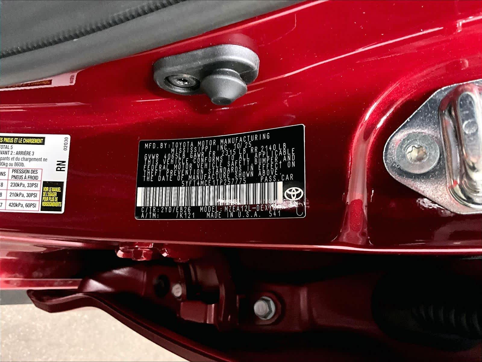 new 2026 Toyota Corolla car, priced at $30,277