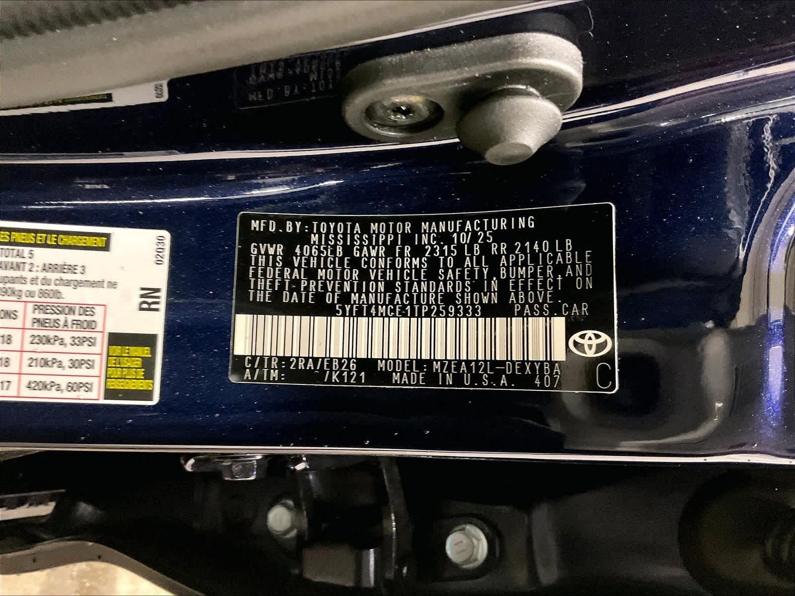 new 2026 Toyota Corolla car, priced at $29,908