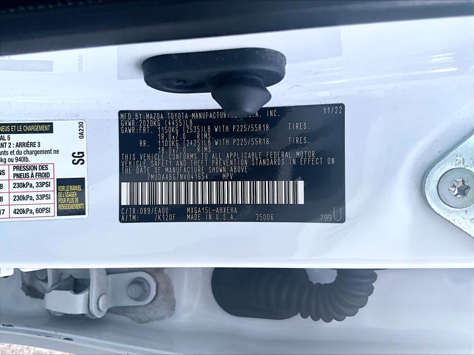 used 2022 Toyota Corolla Cross car, priced at $26,780