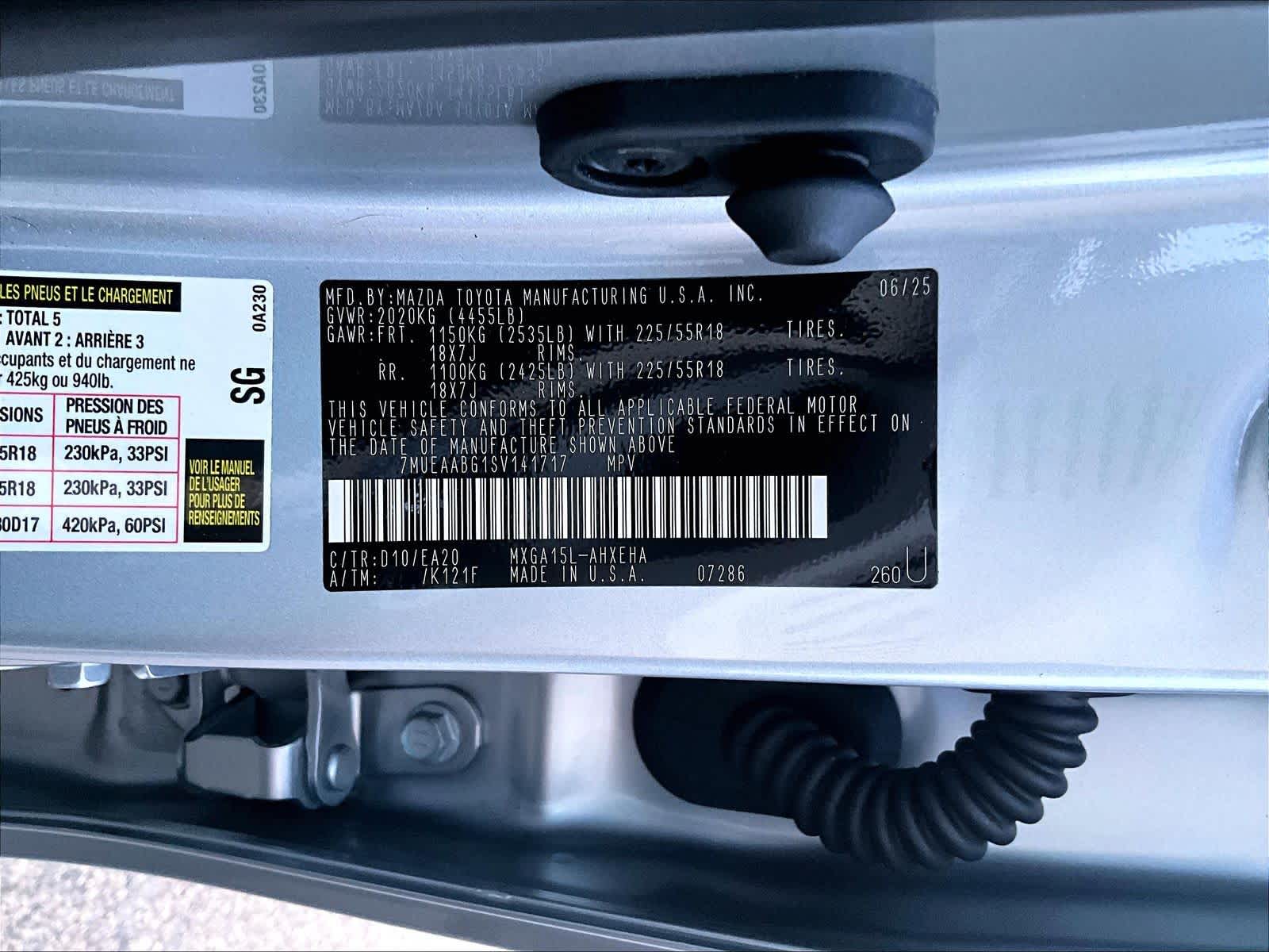 used 2025 Toyota Corolla Cross car, priced at $31,128