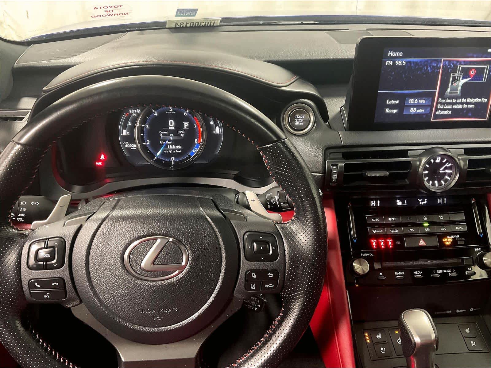 used 2023 Lexus IS car, priced at $41,165