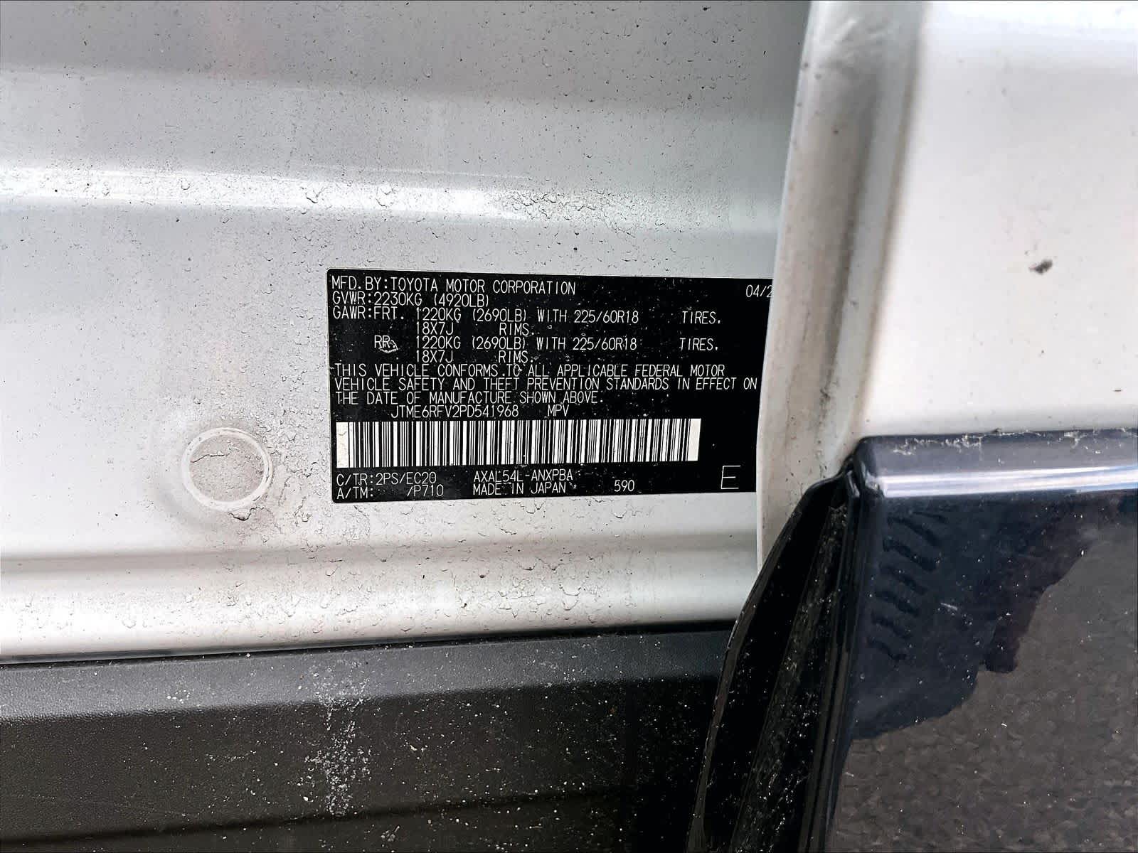 used 2023 Toyota RAV4 car, priced at $37,877