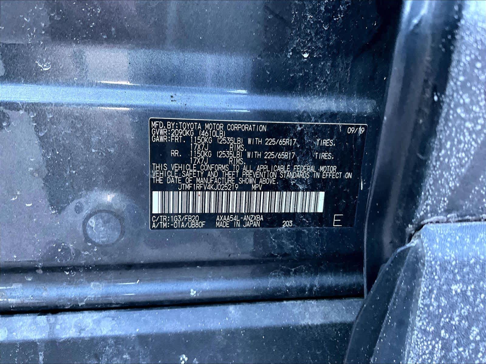 used 2019 Toyota RAV4 car, priced at $21,241