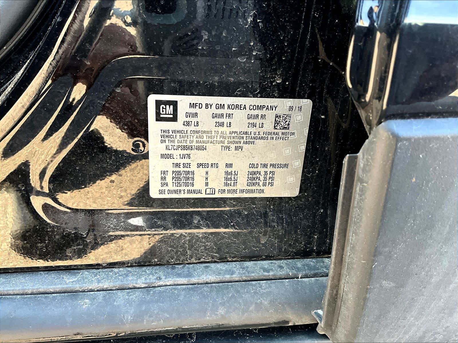 used 2019 Chevrolet Trax car, priced at $10,327