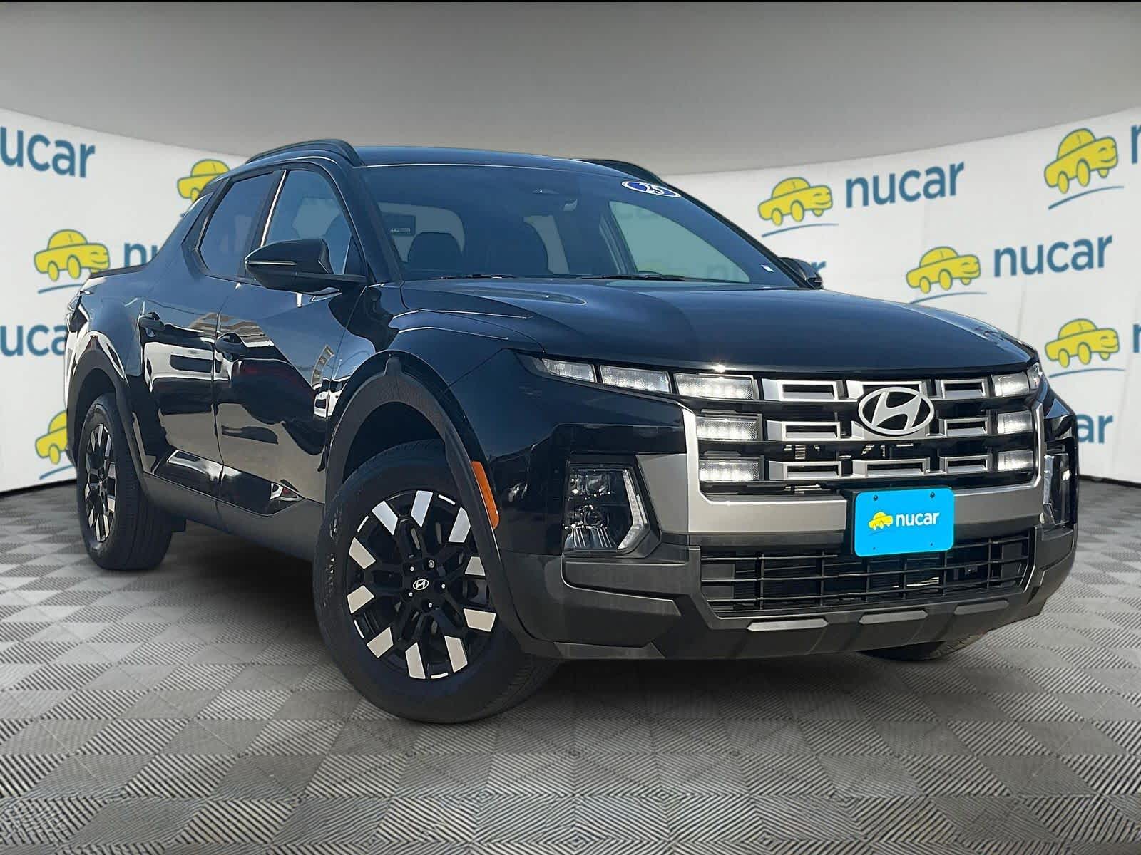 Phantom Black 2025 Hyundai Santa Cruz SEL Crew Cab AWD Pickup Truck All-Wheel Drive 8-Speed Automatic