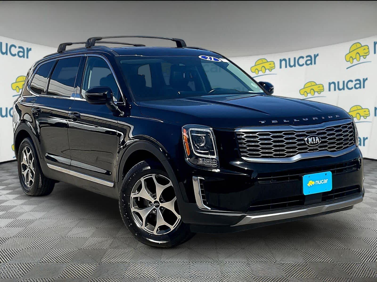 Ebony Black 2021 Kia Telluride EX AWD SUV / Crossover All-Wheel Drive 8-Speed Automatic