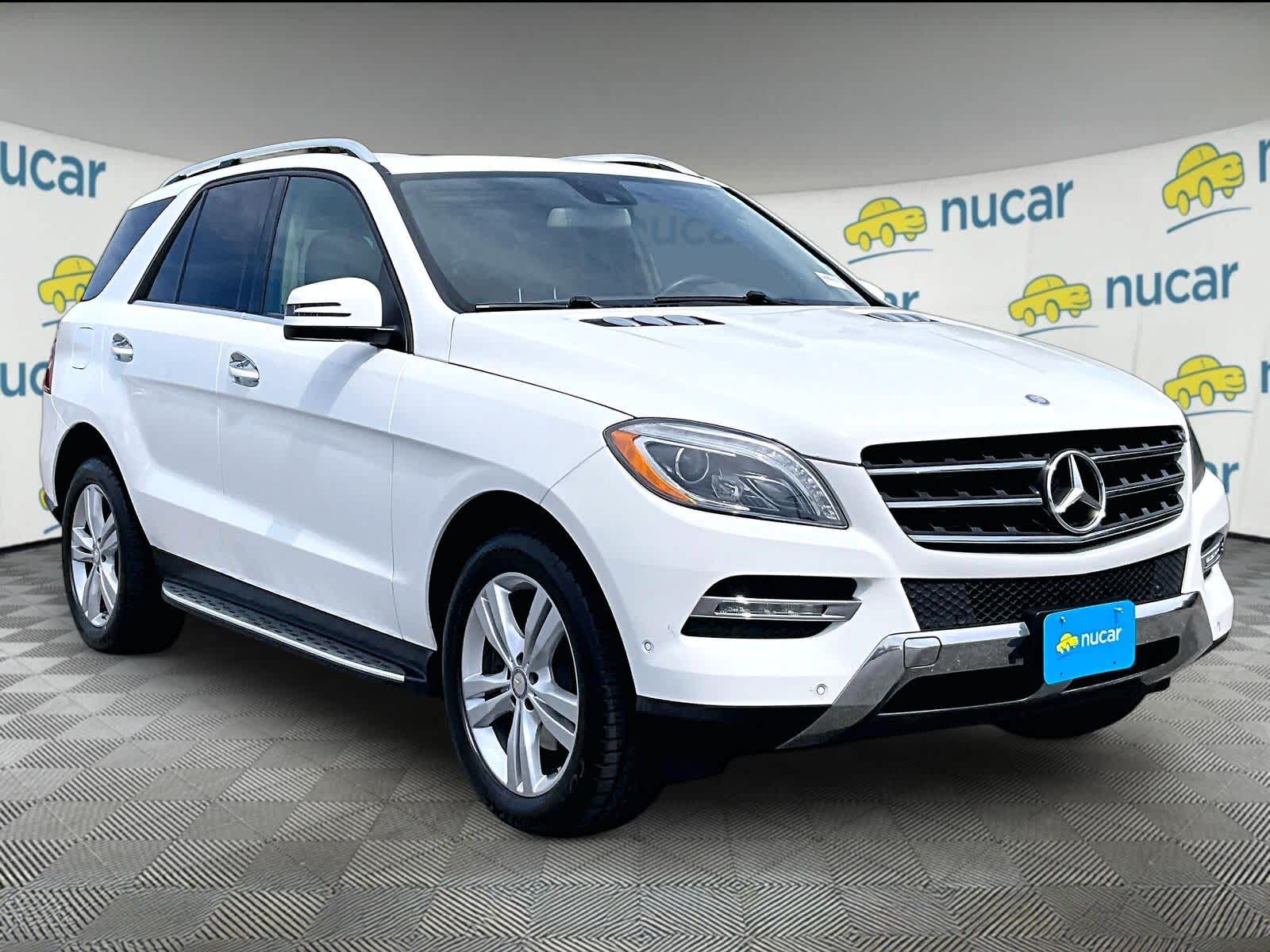 Polar White 2015 Mercedes-Benz M-Class ML 250 BlueTEC 4MATIC SUV / Crossover All-Wheel Drive 7-Speed Automatic