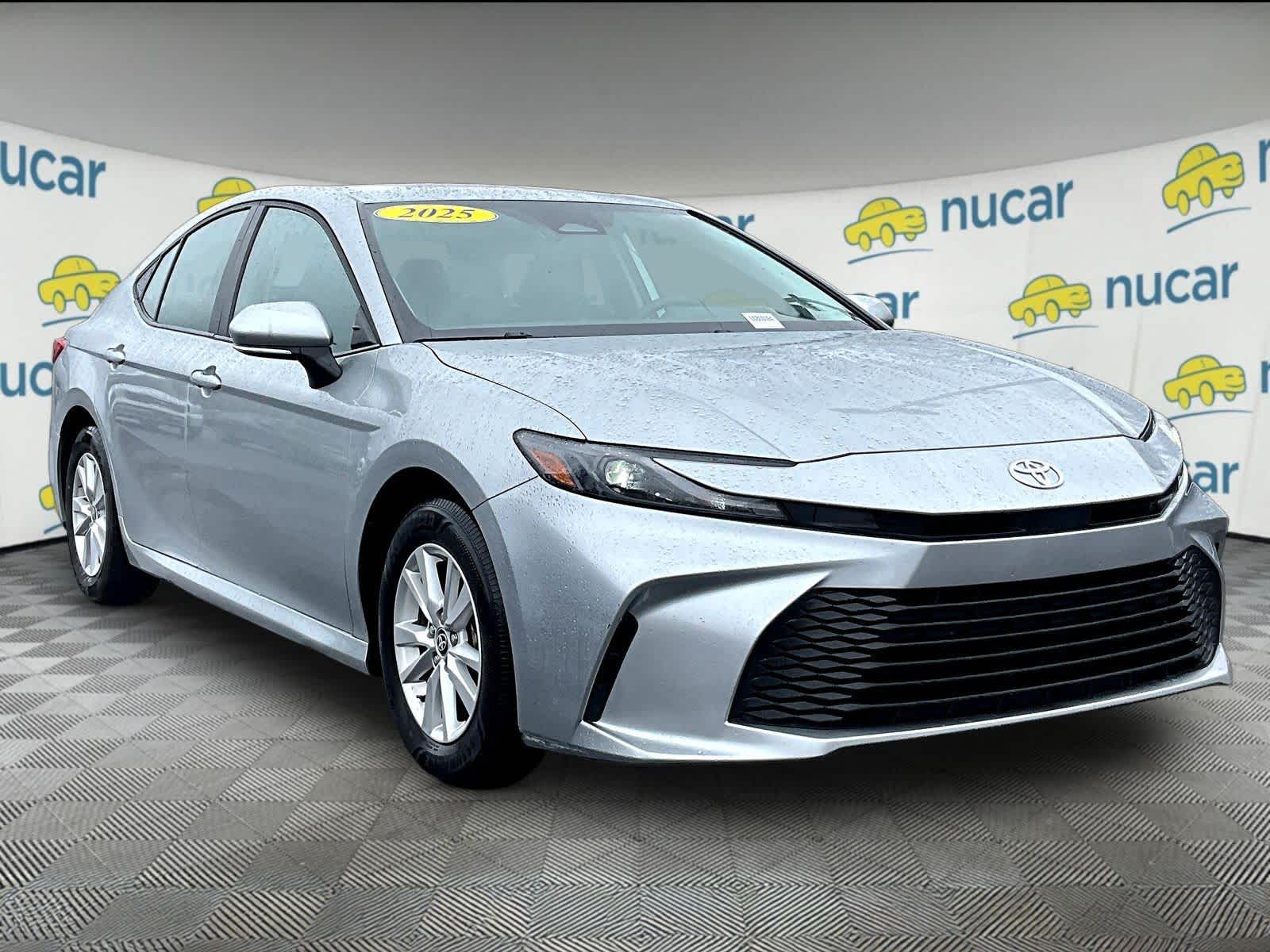 Celestial Silver Metallic 2025 Toyota Camry LE FWD Sedan Front-Wheel Drive Continuously Variable Transmission