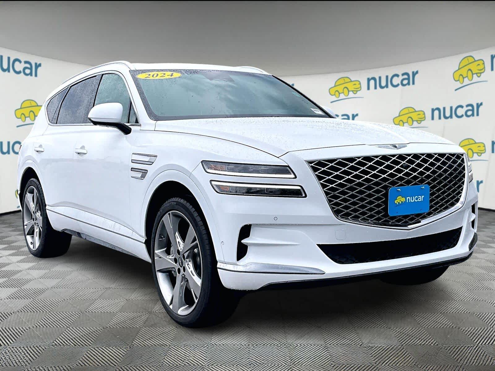 Alta White 2024 Genesis GV80 8-Speed Automatic