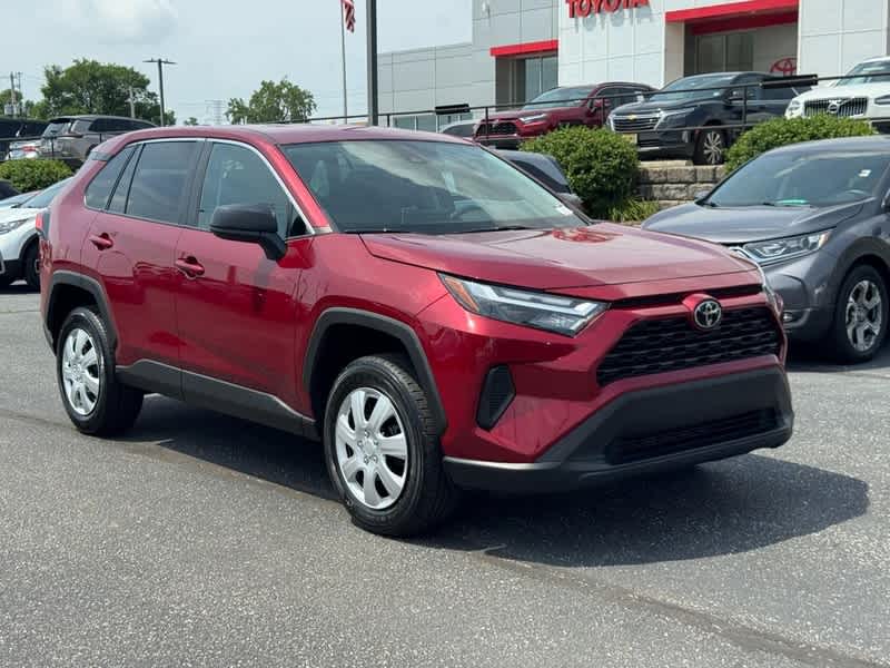 Red (Ruby Flare Pearl) 2024 Toyota RAV4 SUV / Crossover Front-Wheel Drive 8-Speed Automatic