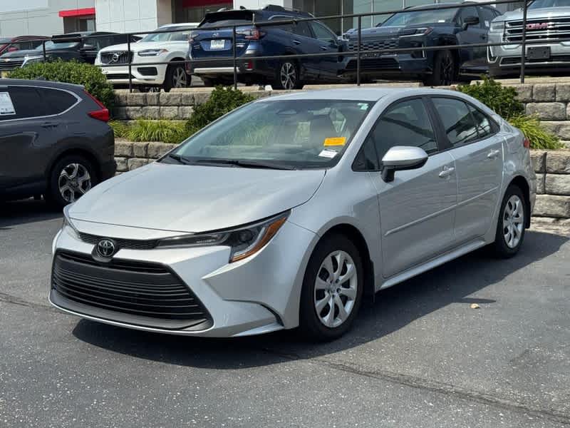 Classic Silver Metallic 2023 Toyota Corolla Sedan Front-Wheel Drive Continuously Variable Transmission