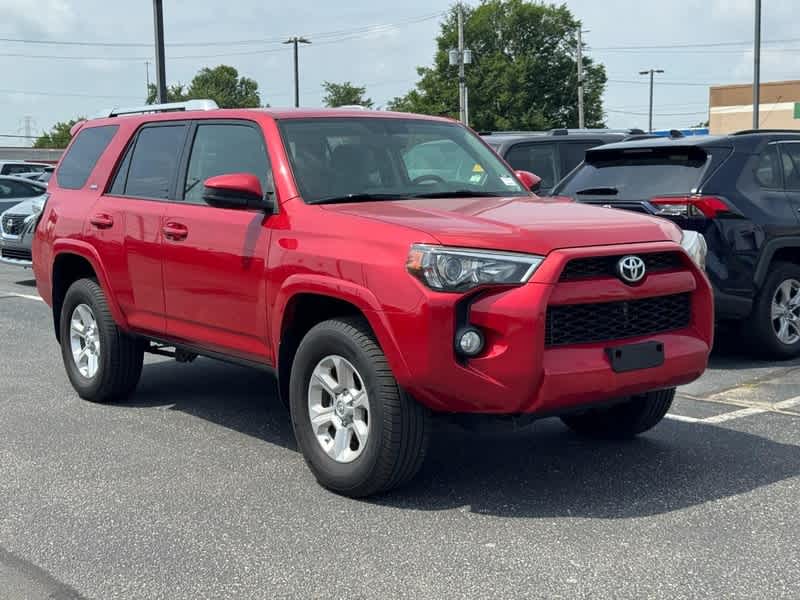 Barcelona Red Metallic 2016 Toyota 4Runner SUV / Crossover Four-Wheel Drive 5-Speed Automatic