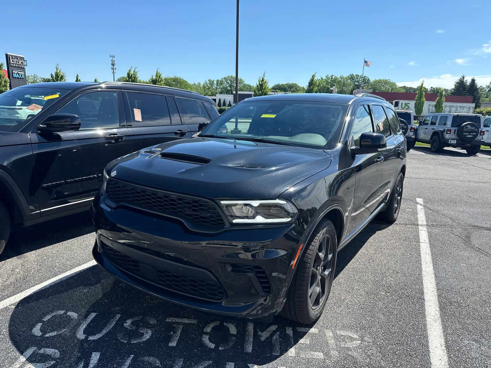 DB Black Clearcoat 2026 Dodge Durango GT HEMI Premium AWD SUV / Crossover All-Wheel Drive 8-Speed Automatic
