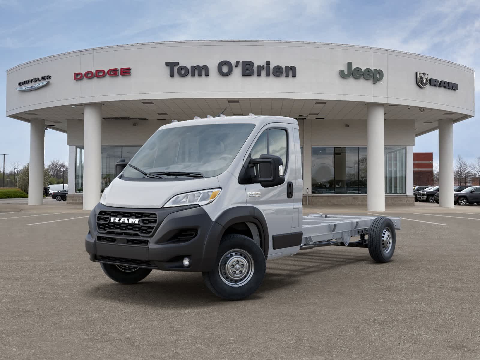 Bright White Clearcoat 2026 RAM ProMaster Chassis 9-Speed Automatic