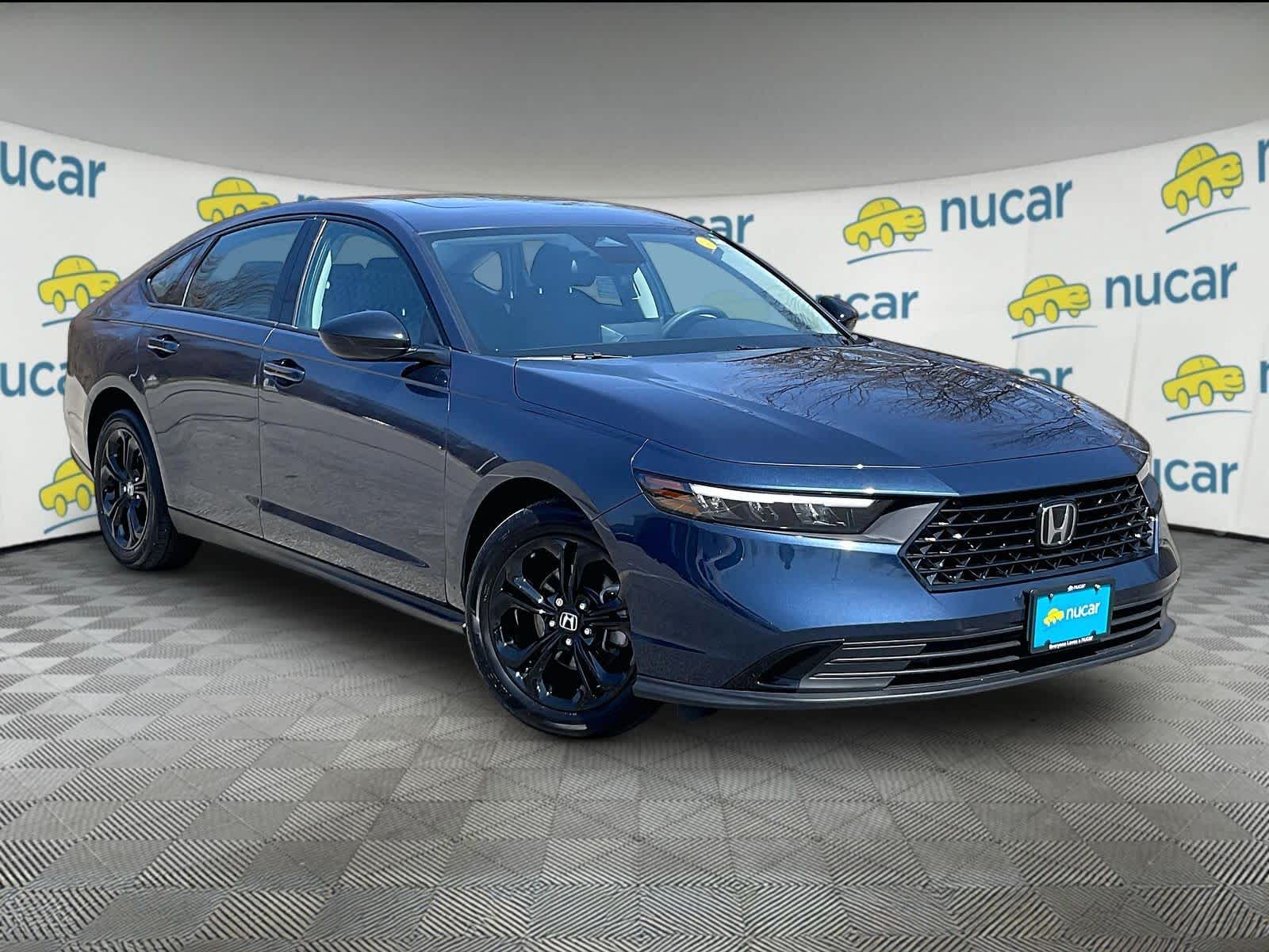 Canyon River Blue Metallic 2025 Honda Accord SE FWD Sedan Front-Wheel Drive Continuously Variable Transmission