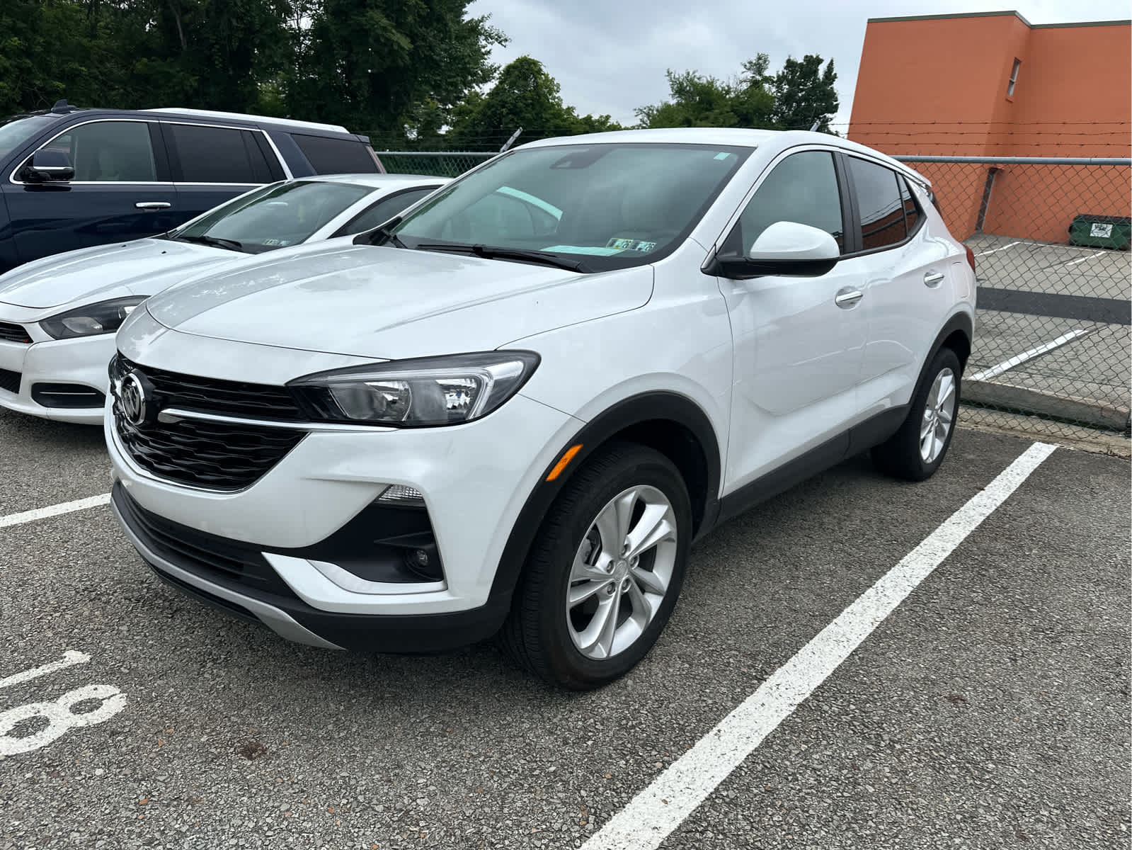 Summit White 2023 Buick Encore GX SUV / Crossover All-Wheel Drive 9-Speed Automatic