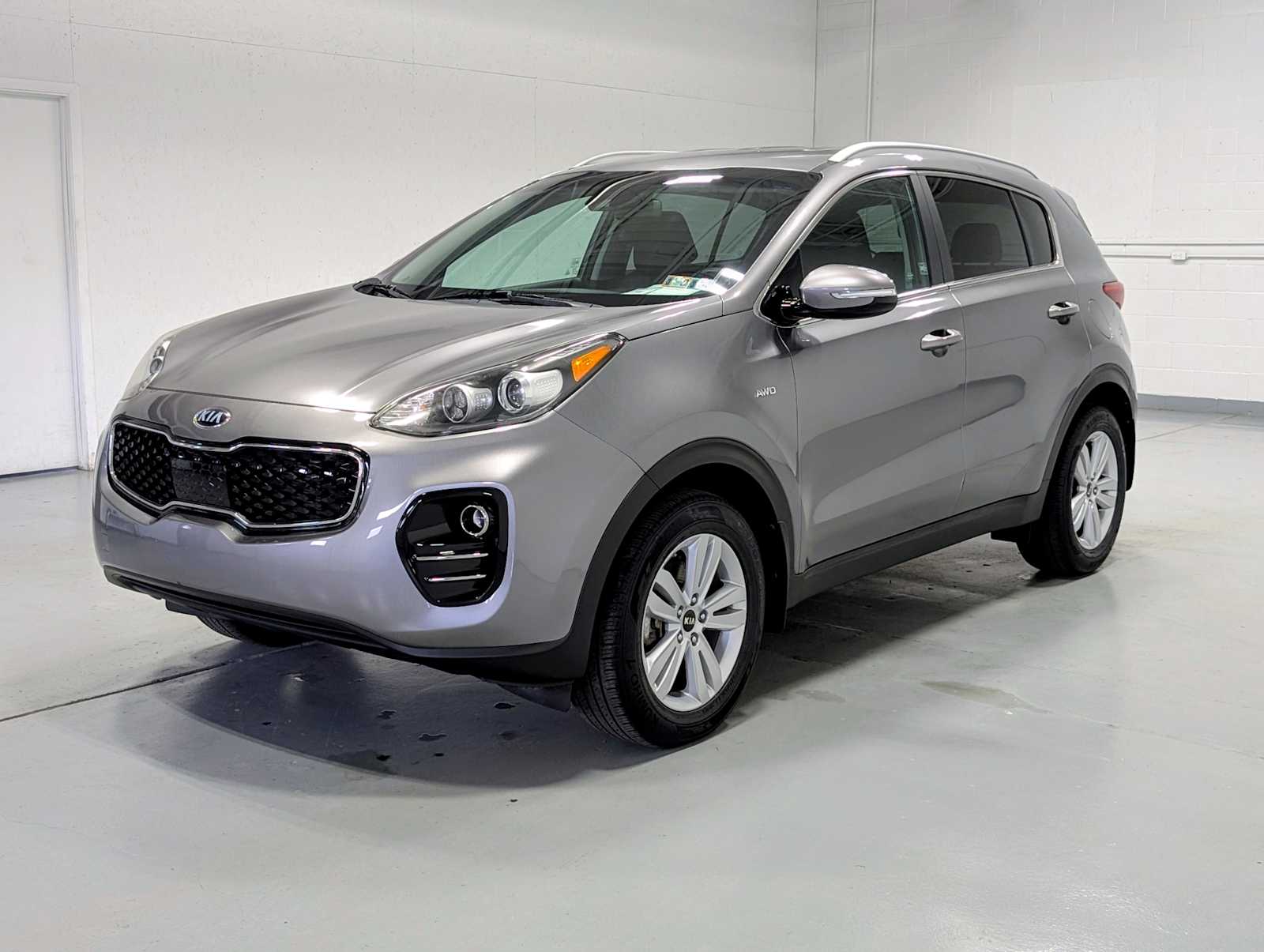 Mineral Silver 2018 Kia Sportage LX AWD SUV / Crossover All-Wheel Drive 6-Speed Automatic