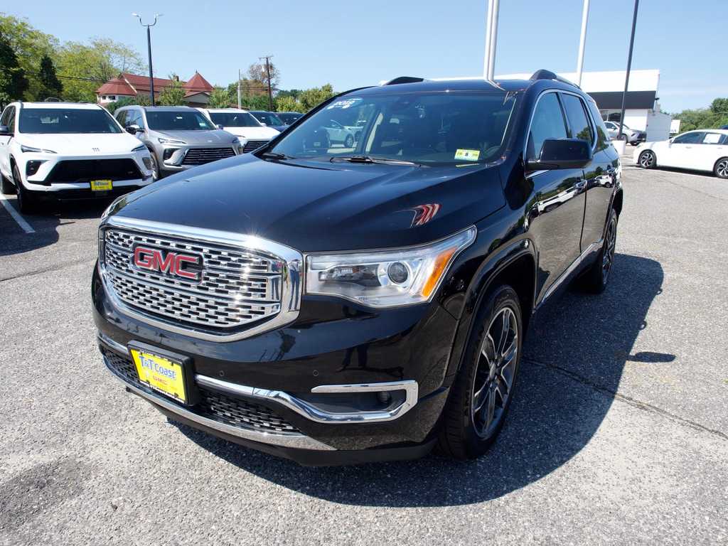 Black (Ebony Twilight Metallic) 2019 GMC Acadia SUV / Crossover Four-Wheel Drive 6-Speed Automatic
